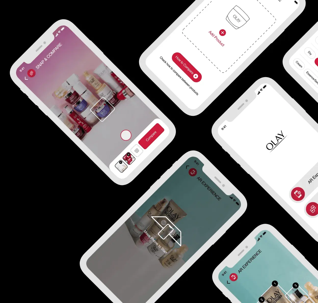 Olay AR App preview