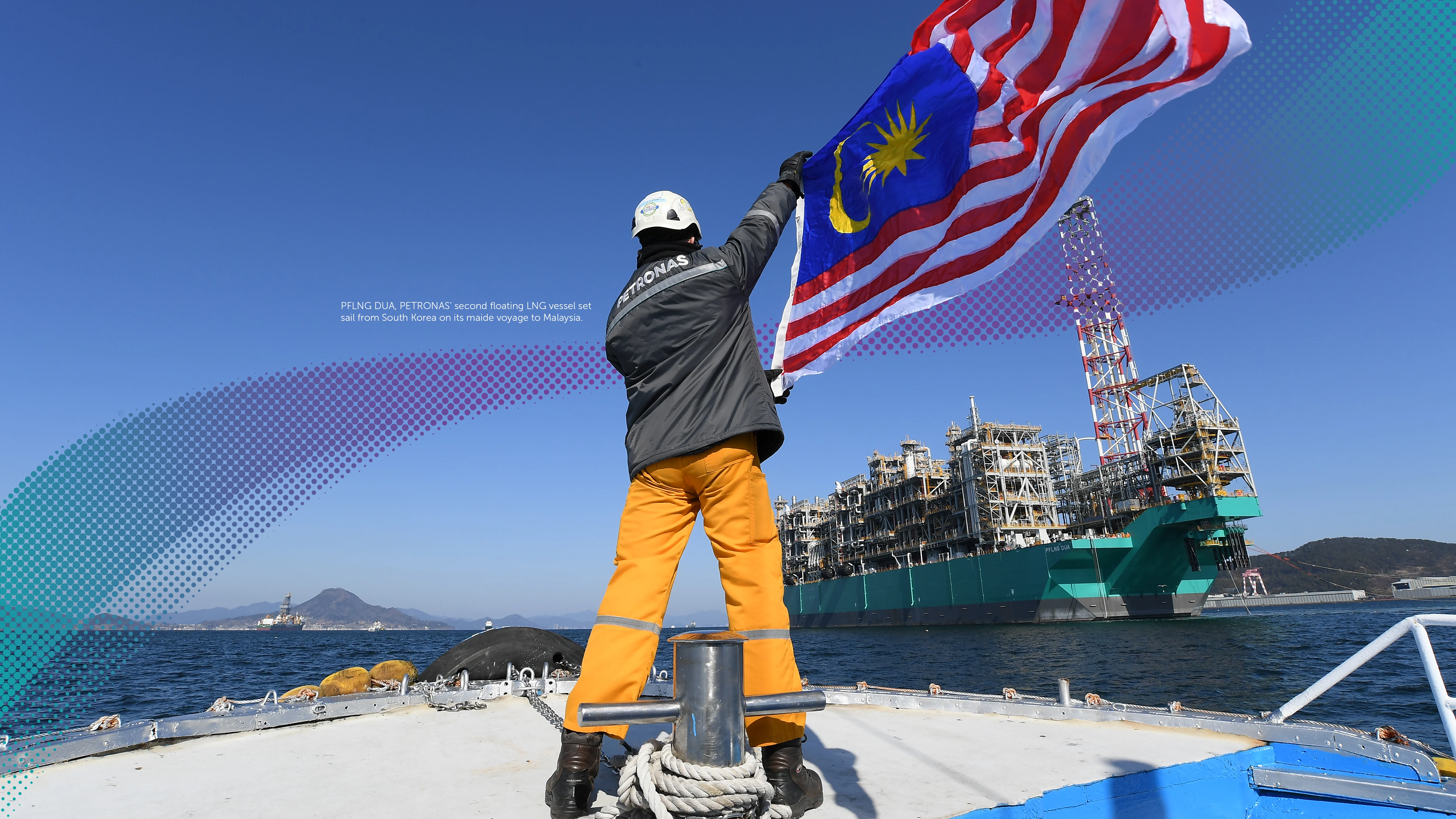 Petronas oil rig project