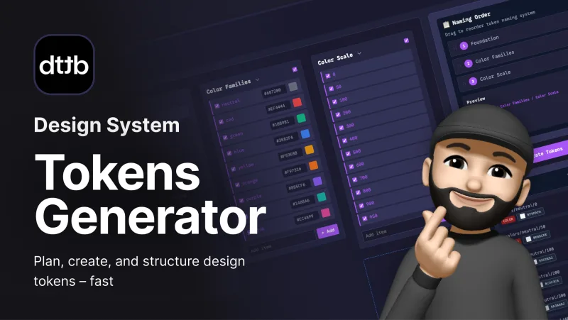 Tokens Generator app screenshot